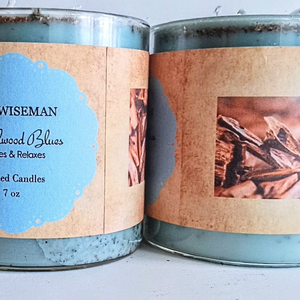 Sandalwood Blues Candle Set of 2